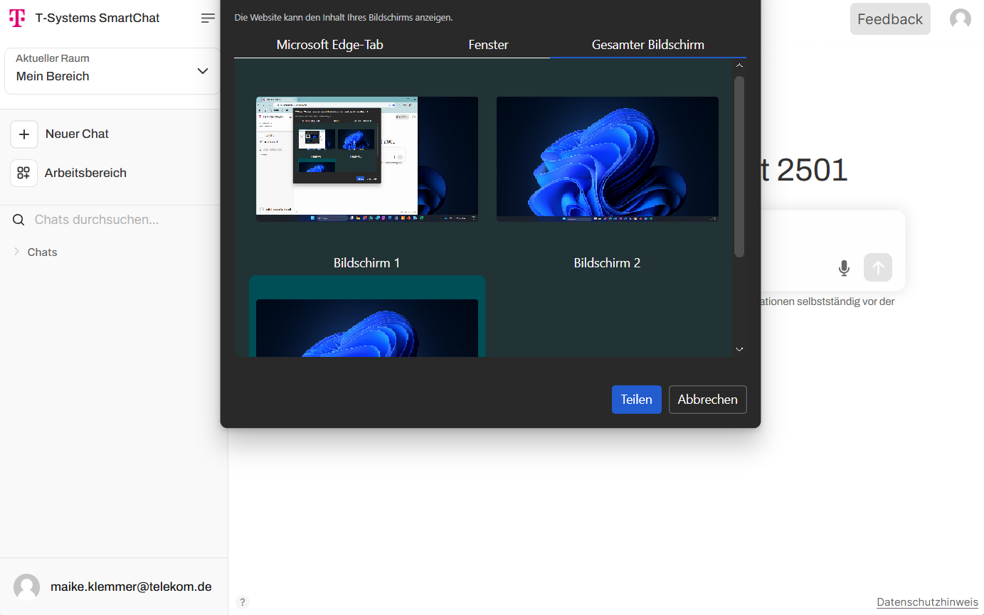 Screen capture dialog